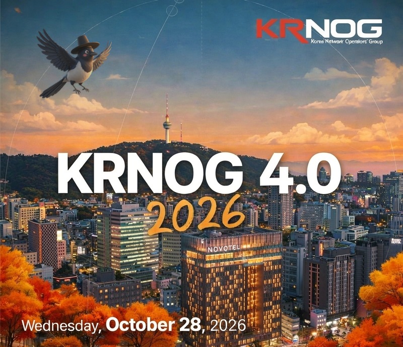 KRNOG 4.0 2026 — Wednesday, October 28, 2026, Seoul